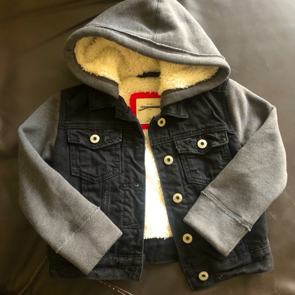 Abercrombie Kids Denim Jacket - Size 3/4